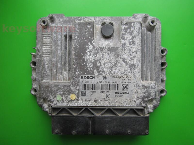 ECU Opel Astra H 1.7CDTI 12992628 0281011380 EDC16C9 +