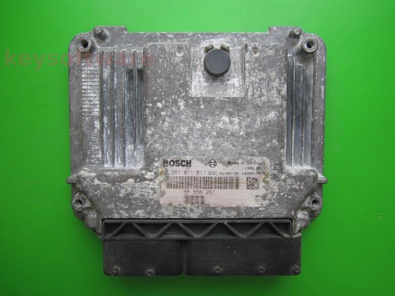 ECU Opel Vectra C 1.9CDTI 55556261 0281011817 EDC16C9