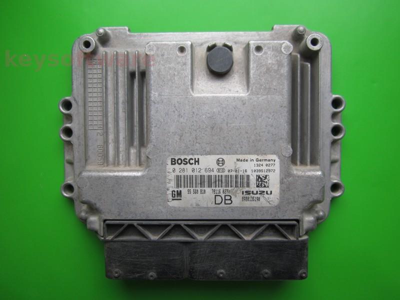 ECU Opel Astra H 1.7CDTI 55560810 0281012694 EDC16C9 RESETAT