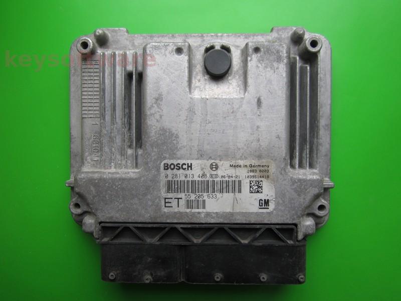 ECU Opel Vectra C 1.9CDTI 55205633 0281013408 EDC16C9