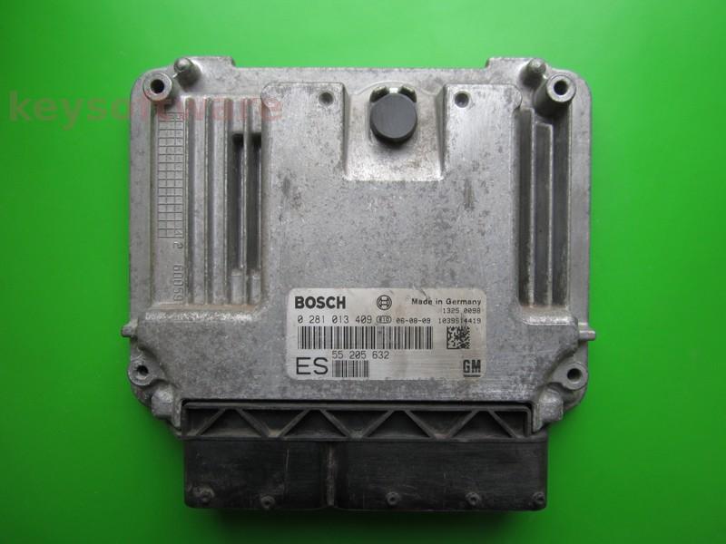 ECU Opel Vectra C 1.9CDTI 55205632 0281013409 EDC16C9
