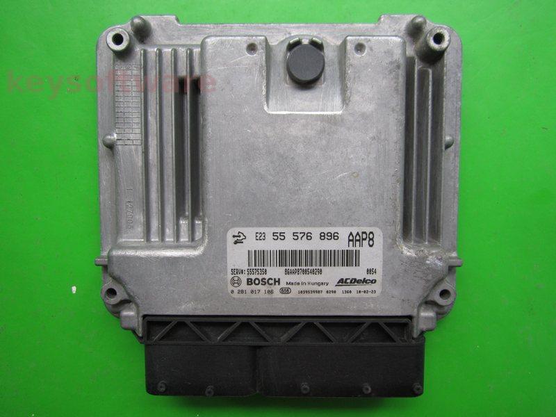 ECU Opel Astra J 2.0CDTI 55576896 0281017106 EDC17C18