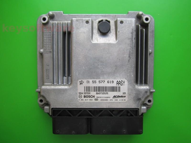 ECU Opel Insignia 2.0CDTI 55577619 0281017453 EDC17C19