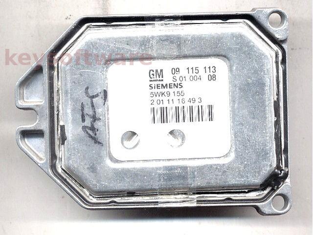 ECU Opel Corsa C 1.8 09115113 Z18XE Simtec 71{
