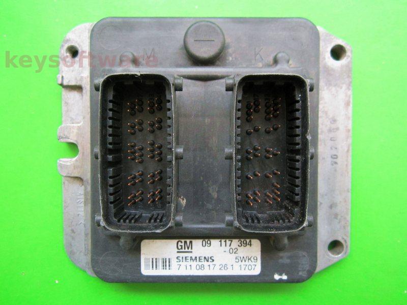 ECU Opel Astra G 1.8 09117394 X18XE Simtec 70 +