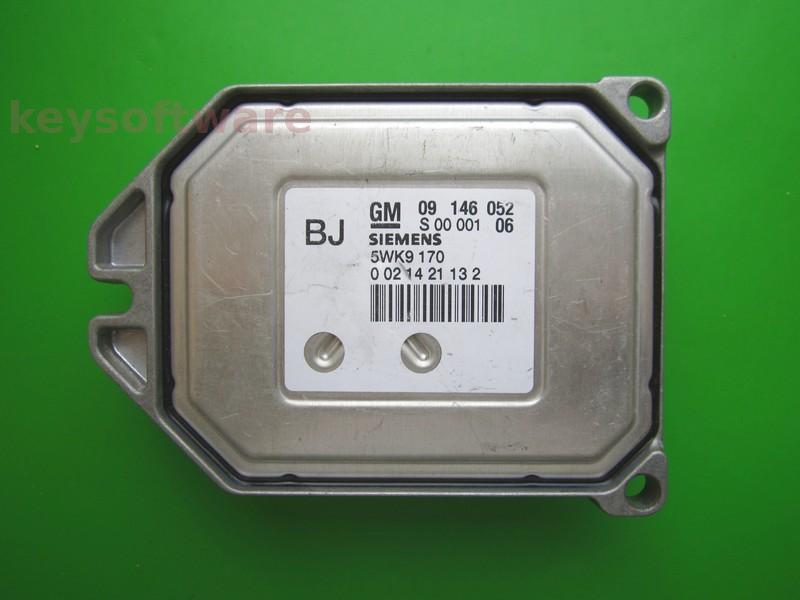 ECU Opel Omega 2.2 09146052 5WK9170 Z22XE Simtec 71
