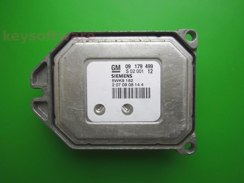 ECU Opel Vectra C 1.8 09179499 5WK9182 Z18XE Simtec 71.5 RESETAT