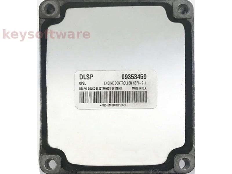 ECU Opel Astra G 1.4 09353459 DLSP Z14XE HSFI-2.1 {