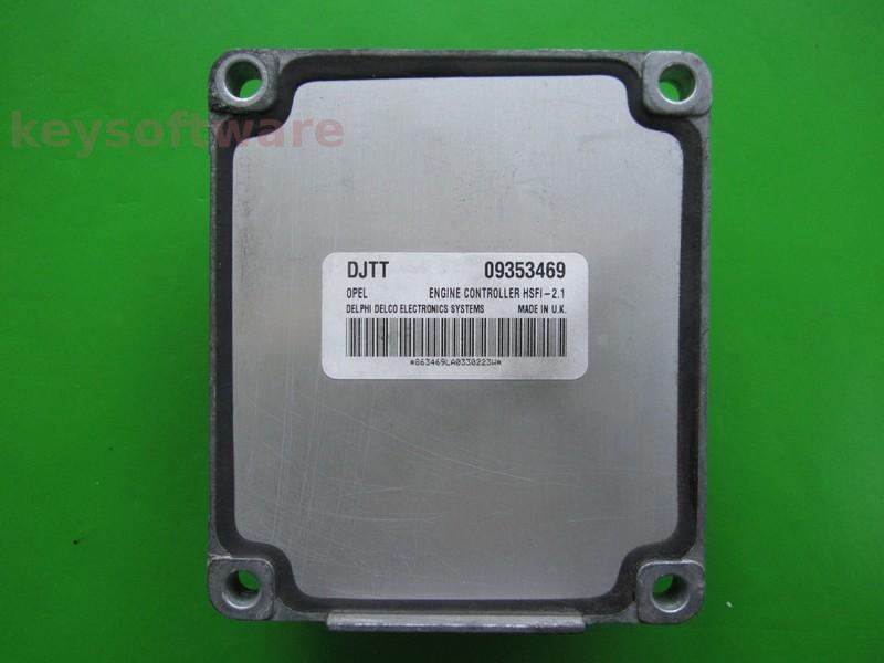 ECU Opel Corsa C 1.4 09353469 DJTT Z14XE HSFI-2.1 RESETAT +