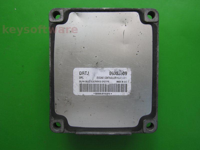 ECU Opel Astra G 1.6 09353509 DRTJ Z16SE HSFI-2.1 RESETAT +