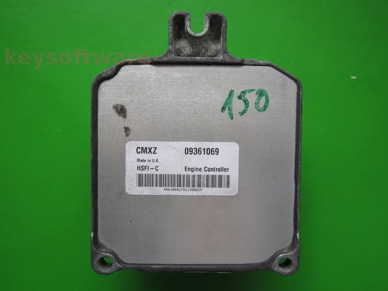 ECU Opel Astra G 1.6 09361069 CMXZ X14XE HSFI-C +