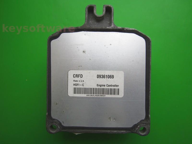 ECU Opel Astra G 1.6 09361069 CRFD X14XE HSFI-C +