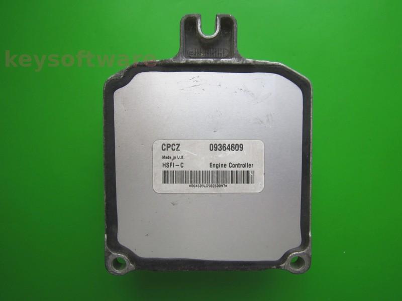 ECU Opel Vectra B 1.6 09364609 CPCZ X16XEL HSFI-C + {