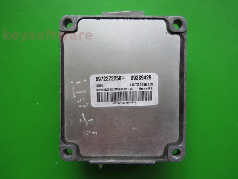 ECU Opel Astra G 1.7DTI 09389429 8972272256 DLJJ Isuzu TX2