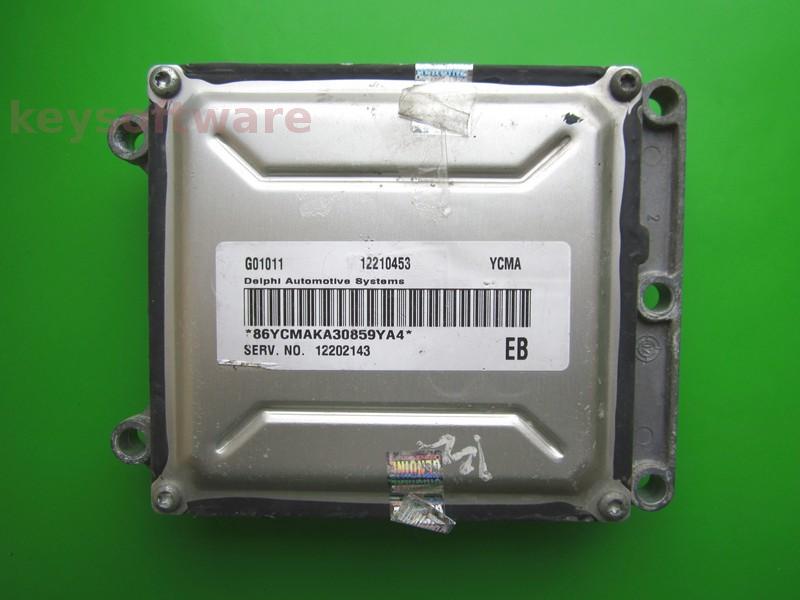 ECU Opel Astra G 2.2 12210453 YCMA Z22SE
