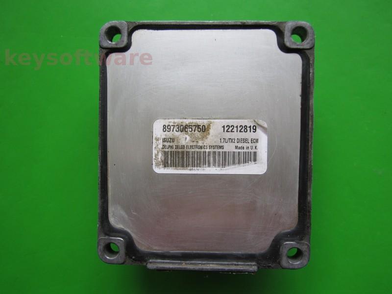 ECU Opel Astra G 1.7DTI 12212819 8973065750 DMRW Isuzu TX2