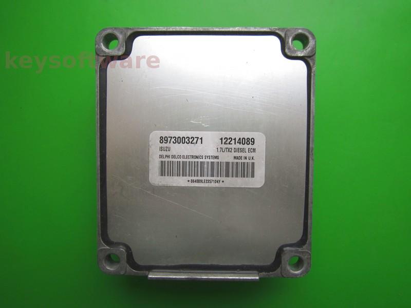 ECU Opel Astra G 1.7DTI 12214089 8973003271 DNBC Isuzu TX2