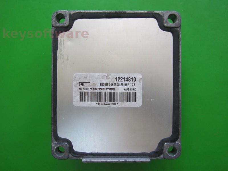 ECU Opel Meriva 1.6 12214810 Z16XE HSFI-2.5 +