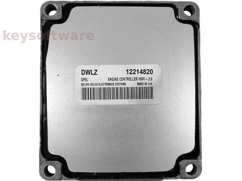 ECU Opel Meriva 1.6 12214820 DWLZ Z16SE HSFI-2.5
