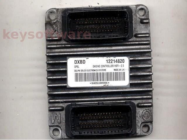 ECU Opel Meriva 1.6 12214820 DXBD Z16SE HSFI-2.5 +