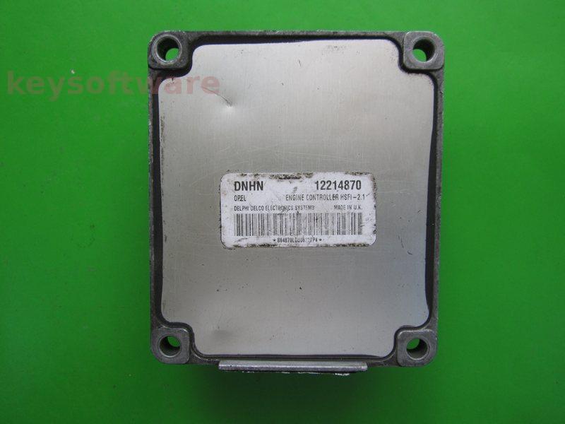 ECU Opel Astra G 1.6 12214870 DNHN Z16XE HSFI-2.1 RESETAT +