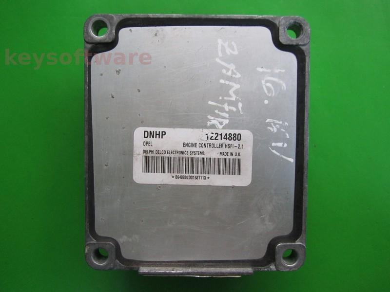 ECU Opel Astra G 1.6 12214880 DNHP Z16XE HSFI-2.1 RESETAT +