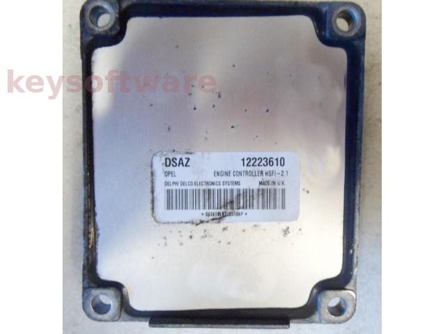 ECU Opel Astra G 1.4 12223610 DSAZ HSFI-2.1 {+