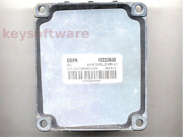ECU Opel Zafira 1.6 12223630 DSBB Z16XE HSFI-2.1 RESETAT {+