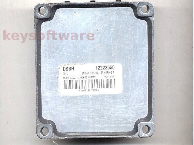 ECU Opel Astra G 1.6 12223650 DSBH Z16XE HSFI-2.1 RESETAT +