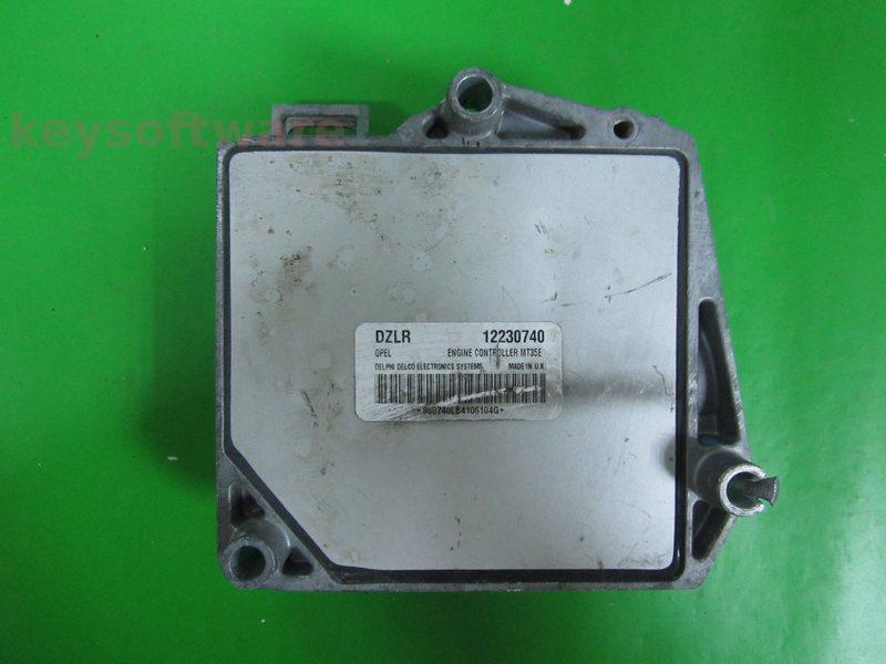 ECU Opel Astra H 1.6 12230740 DZLR Z16XEP MT35E 1.0