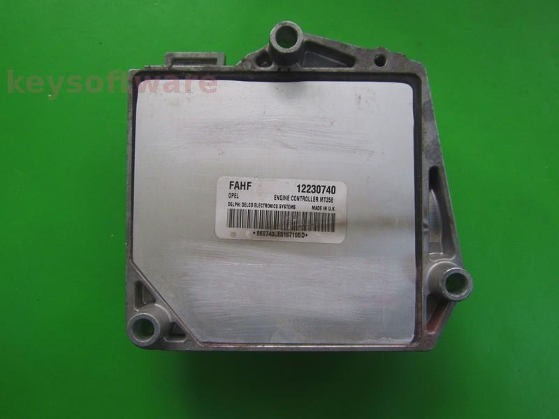 ECU Opel Astra H 1.6 12230740 FAHF Z16XEP MT35E 1.0
