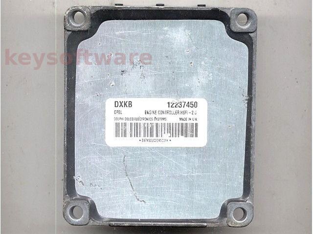 ECU Opel Meriva 1.4 12237450 DXKB Z14XE HSFI-2.5 +