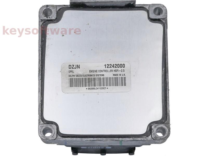 ECU Opel Meriva 1.6 12242000 DZJN Z16XE HSFI-2.5 +