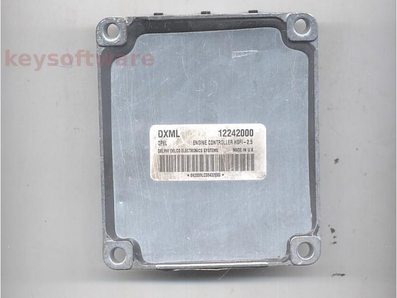 ECU Opel Meriva 1.6 12242000 DXML Z16XE HSFI-2.5 +