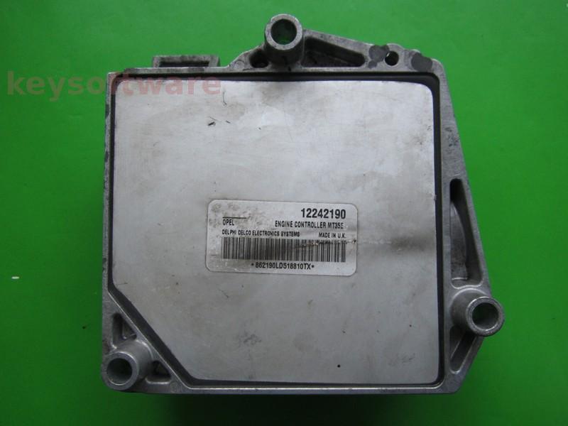 ECU Opel Zafira 1.6 12242190 MT35E
