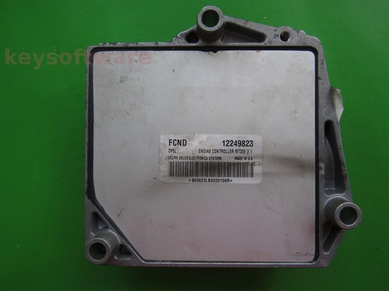 ECU Opel Meriva 1.6 12249823 FCND MT35E 2.1