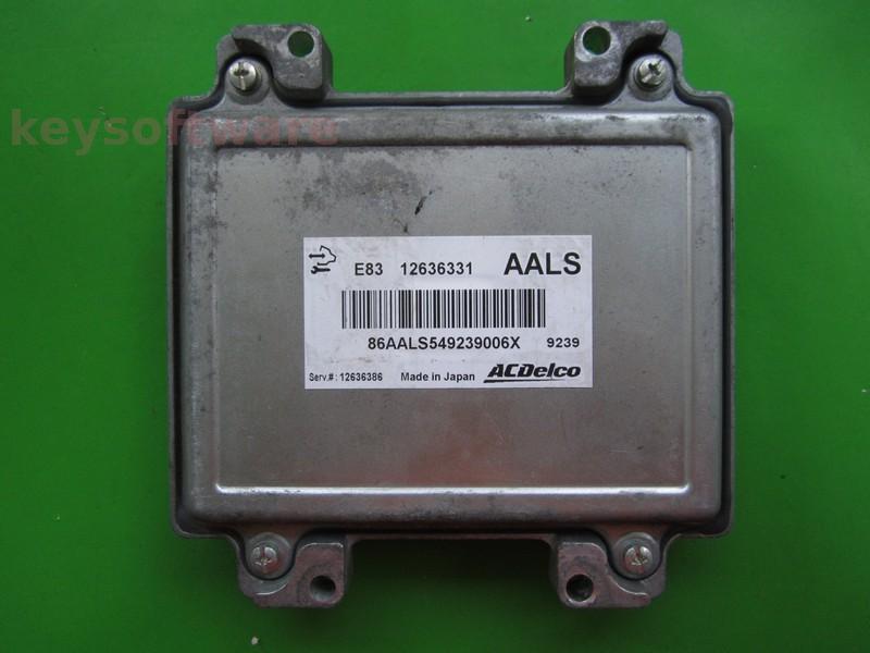 ECU Opel Insignia 1.8 12636331 AALS ACDELCO E83