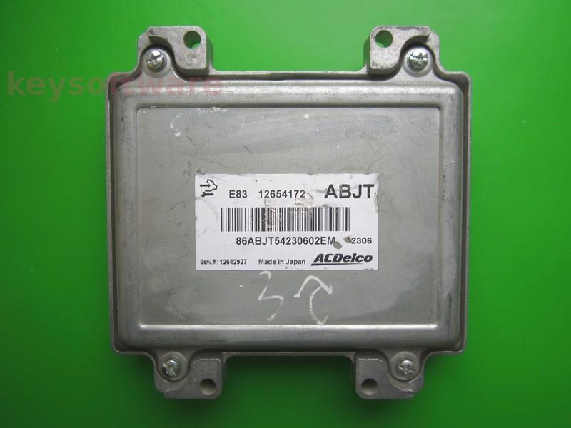 ECU Opel Astra J 1.6 12654172 ABJT ACDELCO E83 }