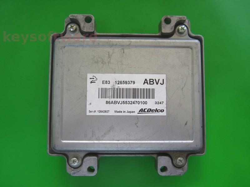 ECU Opel Astra J 1.4 12659379 ABVJ ACDELCO E83