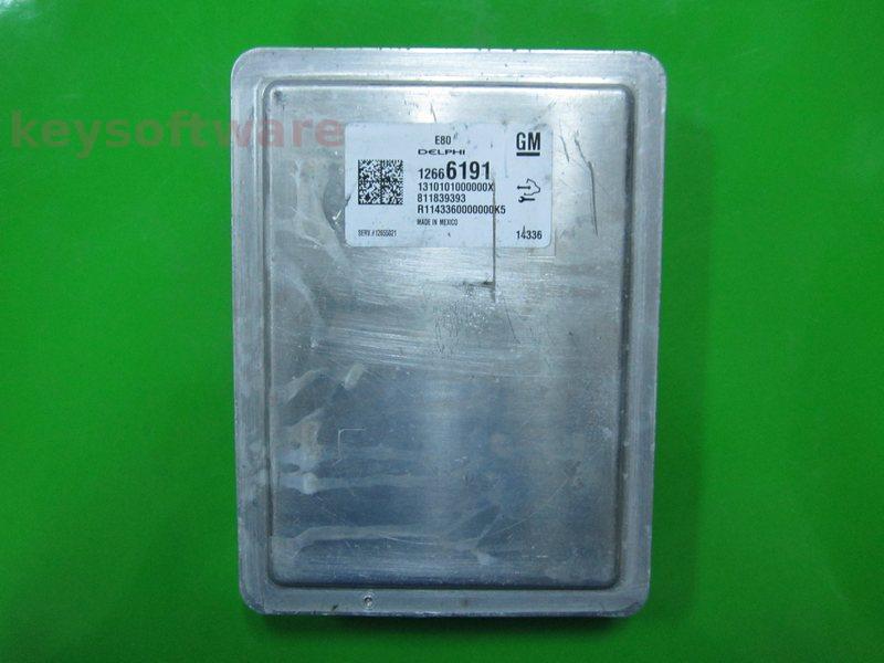 ECU Opel Corsa E 1.0 12666191 ACDELCO E80