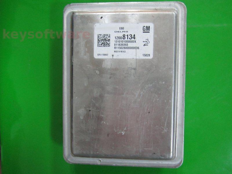 ECU Opel Corsa E 1.0 12668134 811839393 ACDELCO E80