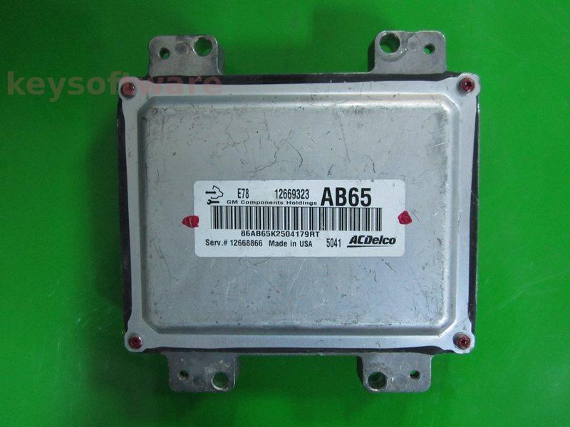 ECU Opel Corsa E 1.4 12669323 AB65 ACDELCO E78