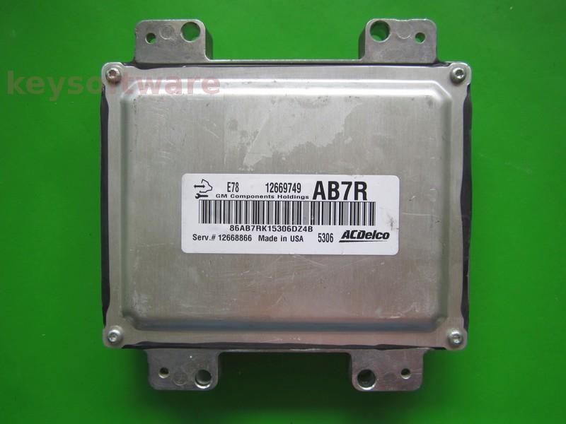 ECU Opel Mokka 1.4CDTI 12669749 AB7R ACDELCO E78