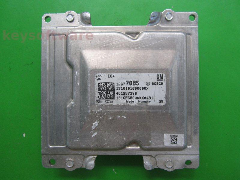 ECU Opel Astra K 1.4 12677085 ACDELCO E84