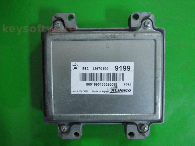 ECU Opel Corsa E 1.4 12679199 9199 ACDELCO E83