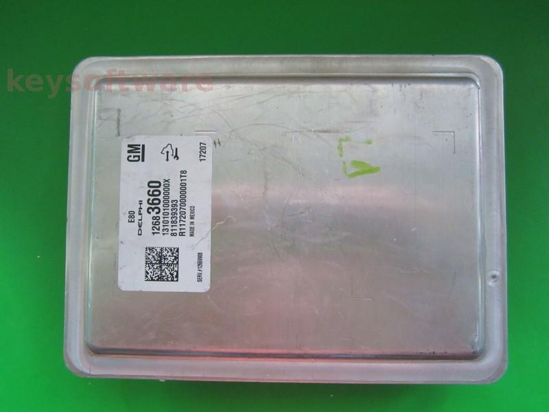 ECU Opel Astra K 1.4 12683660 ACDELCO E80 }