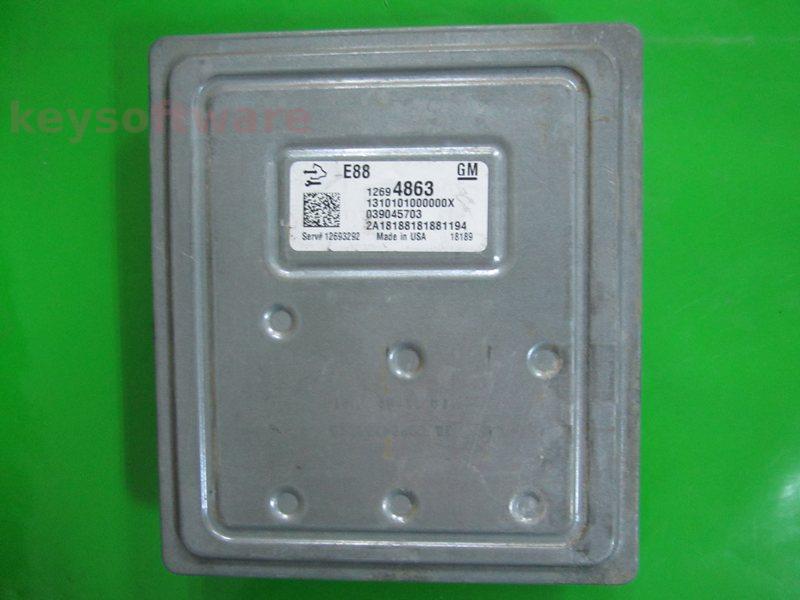 ECU Opel Astra K 1.6 12694863 12693292 ACDELCO E88