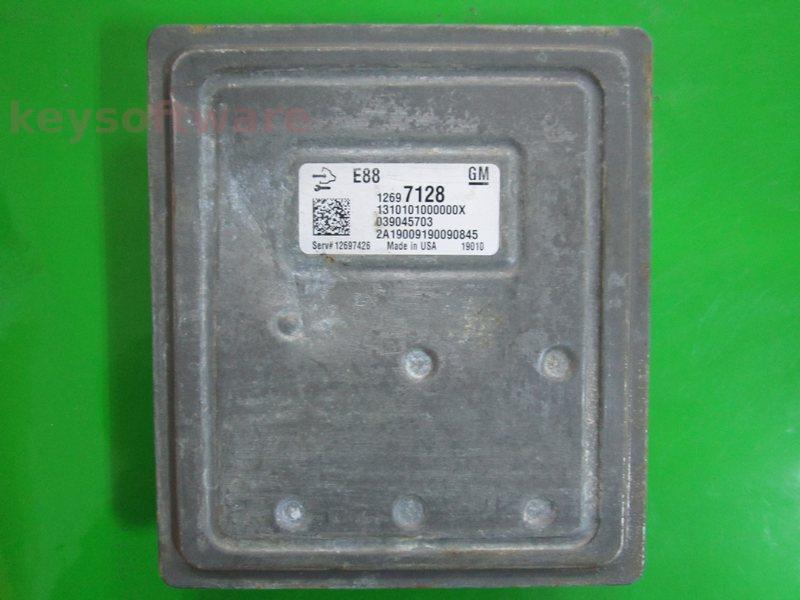ECU Opel Astra K 1.4 12697128 12697426 E88
