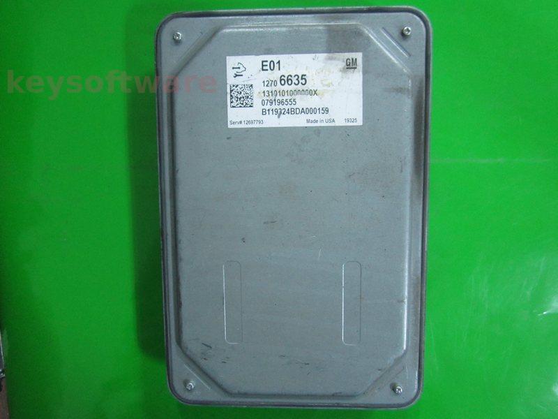 ECU Opel Astra K 1.4 12706635 079196555 ACDELCO E01 TCU