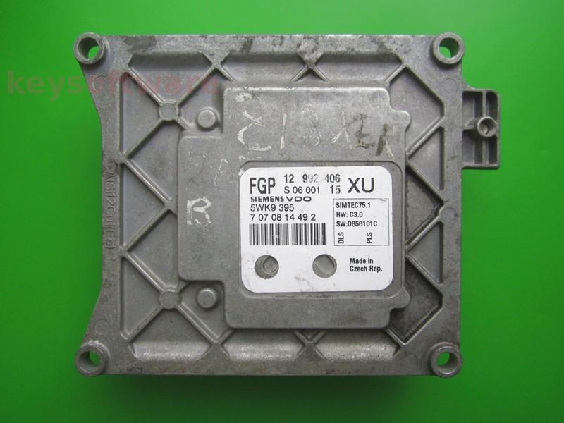 ECU Opel Astra H 1.8 12992406 XU Z18XER Simtec 75.1